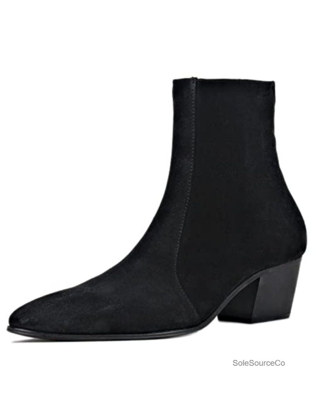 Chelsea Ankle Boots Genuine Leather Lining Casual Dress Boots